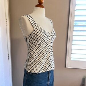 Maeve by Anthropologie Sylvia Embroidered 100% Cotton Top